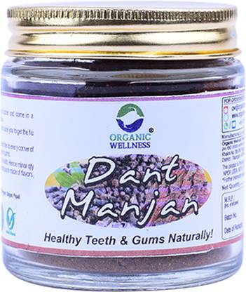 ORGANIC WELLNESS Dant Manjan For Healthy Teeths and gums