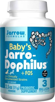 Jarrow Formulas Baby Jarro-Dophilus + FOS, Powder, 2.5 oz (Ice)