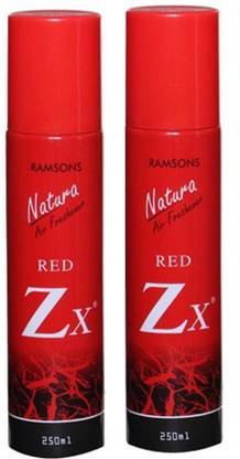RAMSONS Red Zx Spray Red ZX Air Freshener 250 l each, (Pack of 2)