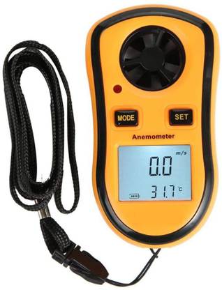 Gadget Hero's Digital LCD Pocket Anemometer Wind Speed Meter Digital  Anemometer