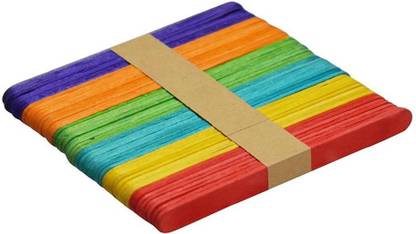 SMARTBUYER Crafts Foam Ice Cream Sticks