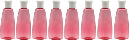 HARSH PET Sanitizer/Shampoo/refillable fliptop Cap Red Bottle Set of 8 (200ml) 200 ml Bottle