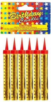 gorgeous moment fireworks bithday cake sparklers candle for cupcake Candle