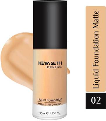 KEYA SETH AROMATHERAPY Full Coverage Liquid Matte Foundation-Shade 02 Foundation