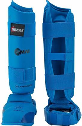 SMAI WKF Approved Karate Shin Guard | Shin Guard for Men & Women MMA Shin Guard