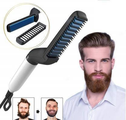 Mens beard hair straightener clearance
