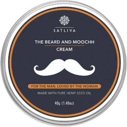 सत्लिवा The Beard and Moochh Cream 40 grms दाढ़ी की क्रीम