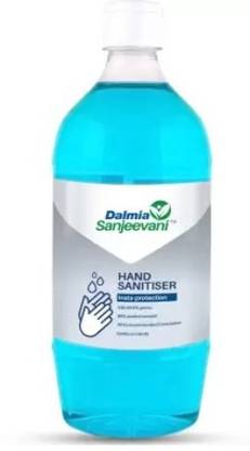 Dalmia Sanjeevani  1L (80% ethyl alcohol) Hand Sanitizer Bottle