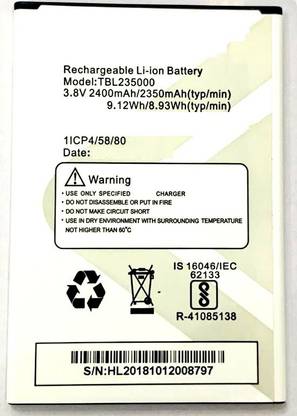 Door Of Fashion Mobile Battery For  Tambo TBL-235000