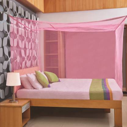 Olive Fabs HDPE - High Density Poly Ethylene Adults Washable Mosquito Net. 100% Air Flow & Ensuring mosquito free sleep Mosquito Net Single Bed Size 3 X 6.5 FT Mosquito Net