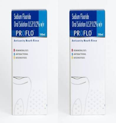 PROFLO MOUTHWASH -(180 ml)(Combo of 2)