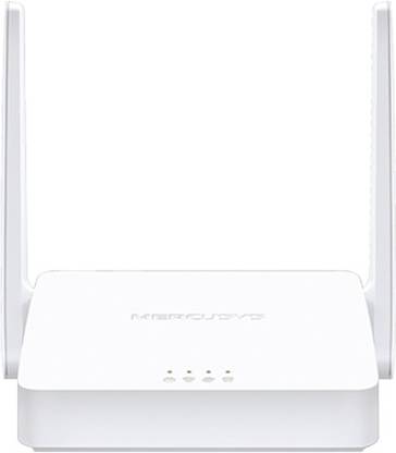 Mercusys MW302R Wireless Router 2.4 GHz 300 Mbps Wifi Speed Single Band External Antenna Ethernet (Cable Broadband)