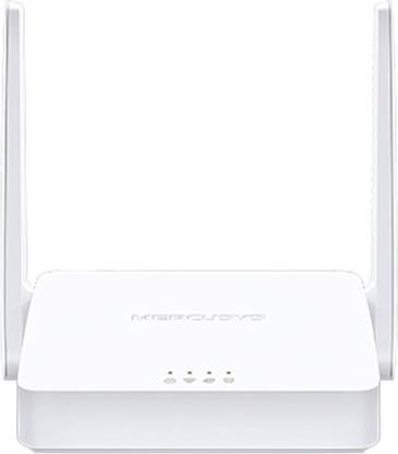 Mercusys MW301R Wireless Router 2.4 GHz 300 Mbps Wifi Speed Single Band External Antenna Ethernet (Cable Broadband)