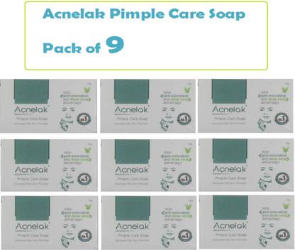 Acnelak PIMPLE CARE SOAP..(PACK OF 9)