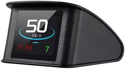 upwade T600 Universal Car HUD Head Up Display Digital GPS Speedometer with Speedup Test Brake Test Overspeed Alarm TFT LCD Display Digital Speedometer