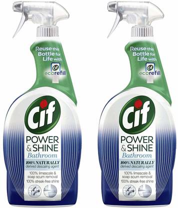 Cif Power & Shine Bathroom Cleaner Regular Spray Toilet Cleaner