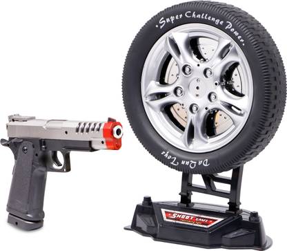 zest 4 toyz Laser Target Gun Toy Shooting Game with Music and Lights, Hoot Game with Infrared Gun Guns & Darts