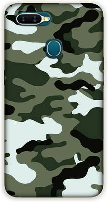 iprinto Back Cover for Oppo A5s Indian Army Back Cover