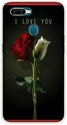 iprinto Back Cover for Oppo A5s I Love You Love Back Cover