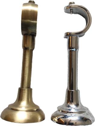 PITRU KRUPA Silver, Gold Curtain Knobs Metal