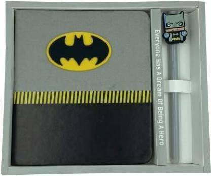 HornFlow Batman A5 Diary Ruled 180 Pages