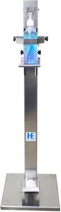 Hindustan HE-FD-SS-001 500 ml Sanitizer Stand, Gel, Soap, Liquid Dispenser