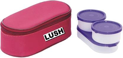 Lush V3 3 Containers Plastic Office Lunch Box