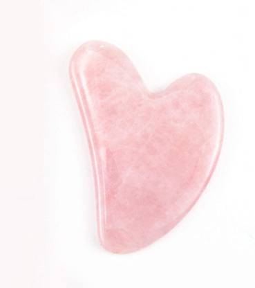 jaderoller Guasha Massage Natural Rose Quartz Gua Sha Board Bar Beauty Roller Scrapping Plate Guasha Massage Massager