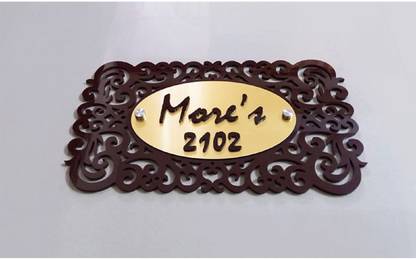 Agarwal Digital Printers Plastic Home decor Name Plate