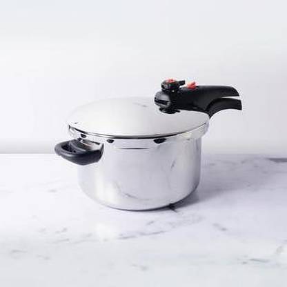 Meyer Presta Stainless Steel Pressure Cooker 5 L Inner Lid Induction Bottom Pressure Cooker