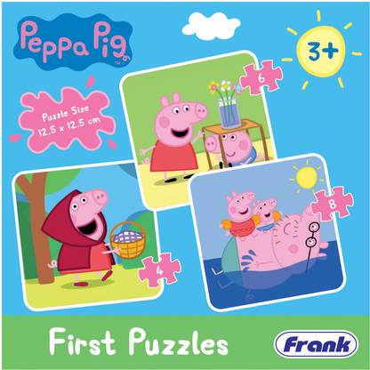 Frank Peppa Pig First Puzzles