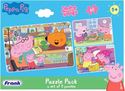 Frank Peppa Pig Puzzle Pack