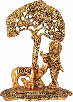 Flipkart SmartBuy Lord Krishna Statue Murti For Home Decor Gift Decorative Showpiece  -  15.24 cm