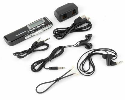 SekyuritiBijon Spy Digital Voice Activated Recorder for Lectures/Meetings/Class, 8GB Memory, Store 160 Hours Sound/Audio Recording Dictaphone Device with Playback,MP3 Payer,Display 8 GB Voice Recorder