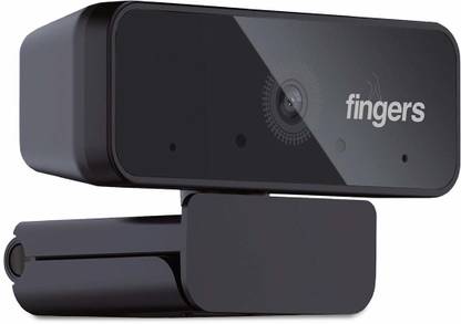 FINGERS 1080 HI-RES WEBCAM 1080 HD  Webcam with Built-In Microphone with Night Vision USB Connectivity