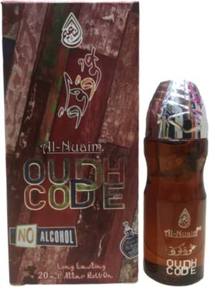 Al Nuaim OUD CODE 20 ML ROLL ON ATTAR Herbal Attar