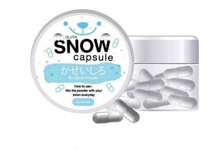 Gluta Snow Capsule For Whitening (100% Original Thailand)