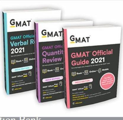 GMAT Official Guide 2021 Bundle: Books + Online Question Bank