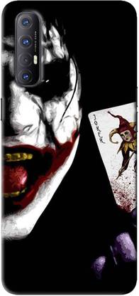 NDCOM Back Cover for OPPO Reno3 Pro Joker Printed