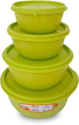 PRINCEWARE Plastic Fridge Container  - 2600 ml, 1600 ml, 900 ml, 525 ml