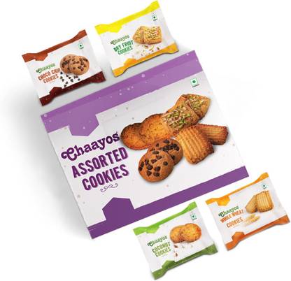Chaayos Chai-Time Snacks - Assorted Cookies Cookies Biscuit