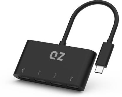 QuantumZERO QZ-HB12 USB-C to 4-Port USB 3.1 Gen1 Hub