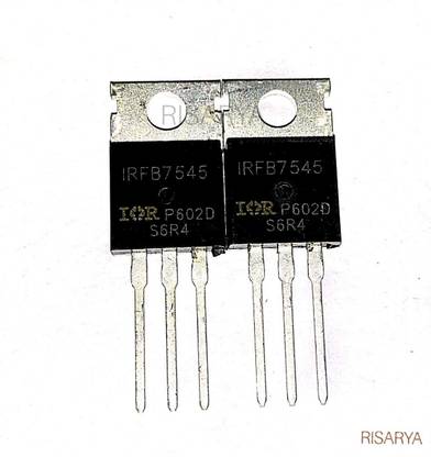 RISARYA IRFB7545 HEXFET N-CHANNEL POWER MOSFET,Vds-60v,2PCS KIT,T-220 Electronic Components Electronic Hobby Kit