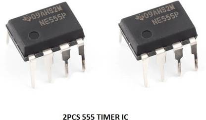 RISARYA 555 TIMER IC,2PCS,MICRO SECOND TO HOURS,200MA ,PDIP Electronic Components Electronic Hobby Kit