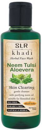 Khadi Pure Natural & Herbal Neem Tulsi Skin Clearing /Cleanser Face Wash