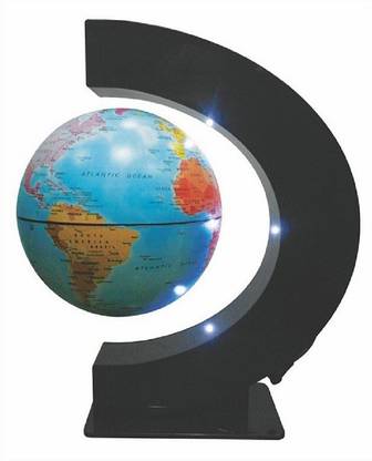 bharat graphics THE FLOATING GLOBE DESK POLITICAL World Globe