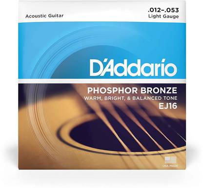 YEEN Acoustic EJ16 Acoustic 12-53 Light gauge Guitar String