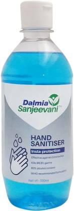 Dalmia Sanjeevani Insta-protection Hand Sanitizer Bottle