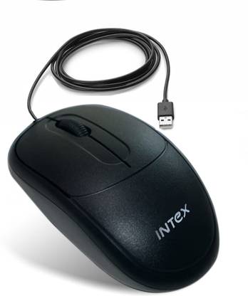Intex ECO-6 Wired USB Optical Mouse (ZB_01) Wired Ambidextrous Optical Mouse