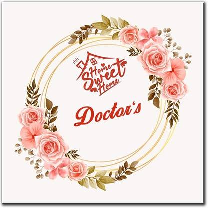 Midas Craft Polypropylene Doctor's Name Plate